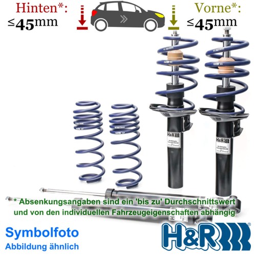 Cup kit sportfahrwerk 45mm - hr, cup-kit